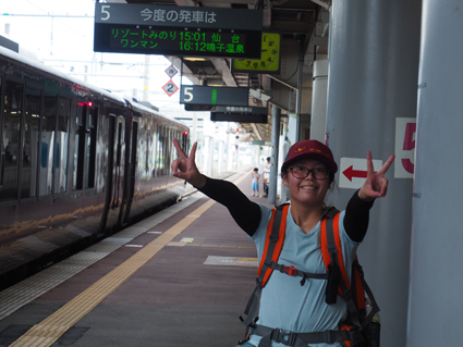 秋田から帰って来たよってお話(*ﾟ.ﾟ)ゞ