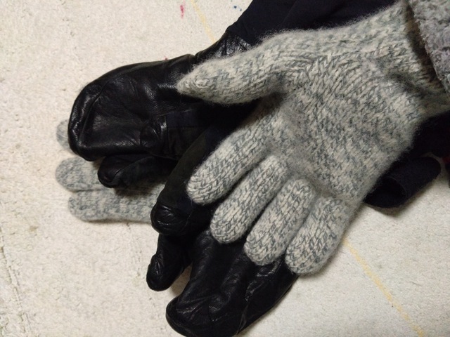 11/19 おでん・・最高♪　/冬装備を点検　手袋。。