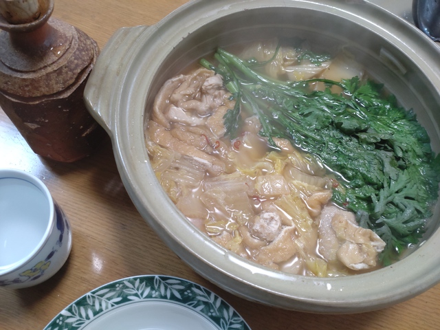 3/2 昨晩の鶏鍋/引き続き・・。