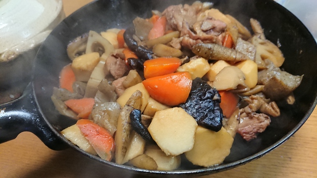 12/30 がめ煮/黒豆煮 やっておく。。