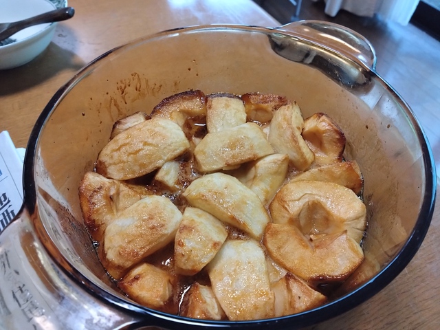 11/2 タルトタタン 焼きました