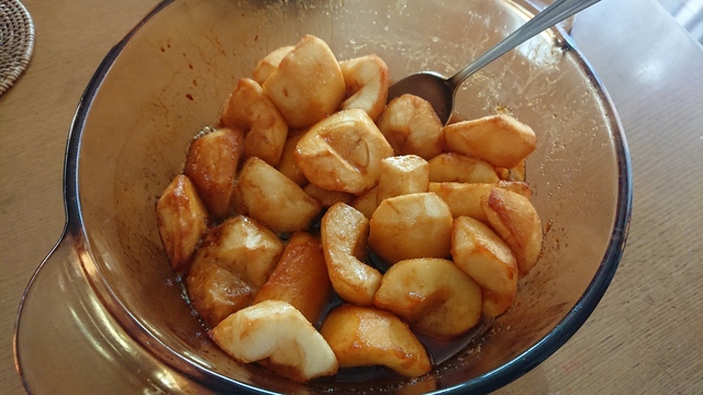 10/18 タルトタタン/焼きあがりました