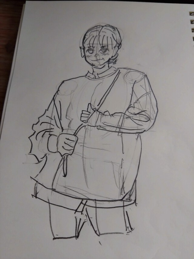 6/28 お絵かきしてましたわぁ。。