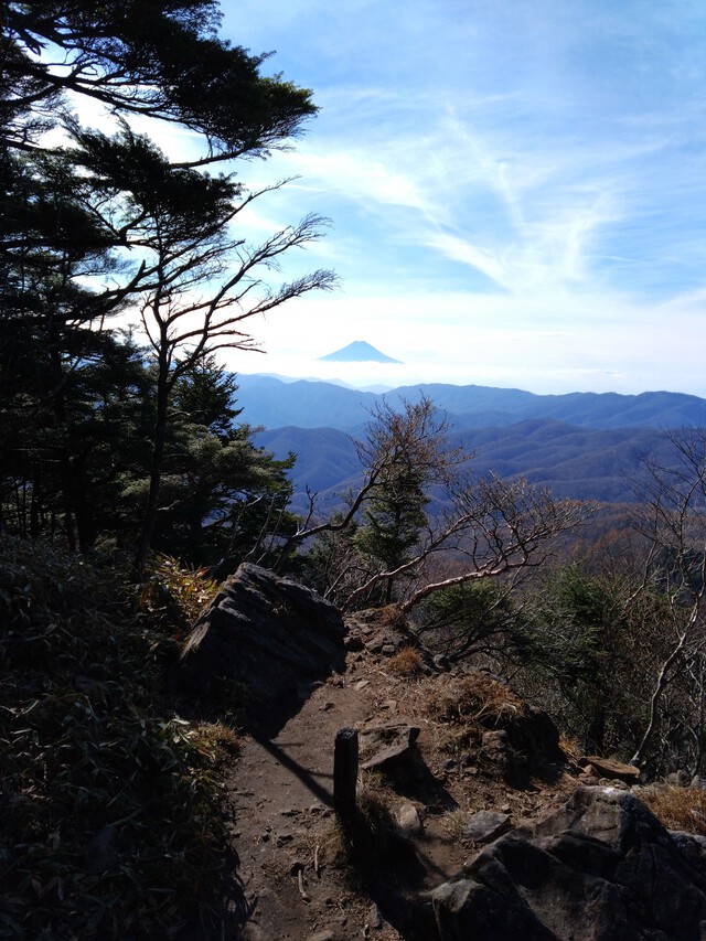 11/9 笠取山 を歩く