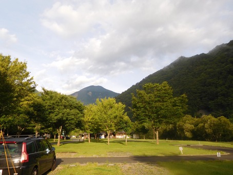 早川町オートキャンプ場・夏　－その③－