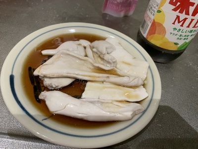 白子×ポン酢×釣り人の醍醐味