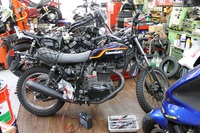 カワサキ　ＴＲ250　あまり乗らない　修理