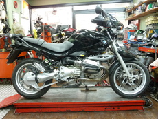 BMW R1150R フロントフォーク　テレレバー分解、エンジン音②