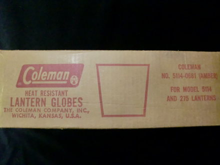 Coleman Tapered  Globe 　Part-1 　275.5114 　