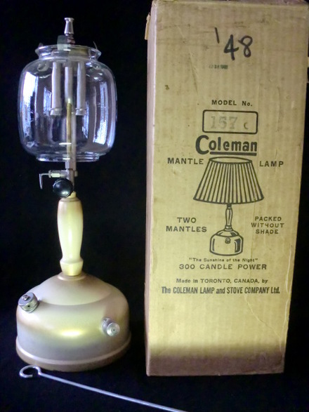 ｓｉｍｐｌｅ ｍａｎ シンプルマン Coleman Canada Tablelamp 157 158