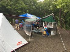 第1回キャンプ(20180623) 赤城山オートキャンプ場