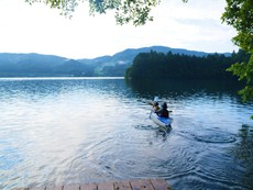 【夏の思い出】憧れの青木湖でのカヤックキャンプ①