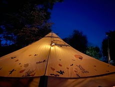 【出会いの森】ハロウィン＆薪ストーブキャンプ♪