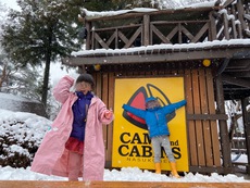 【蔵出し】キャンプレポ　キャンプアンドキャビンズでの雪中撤収