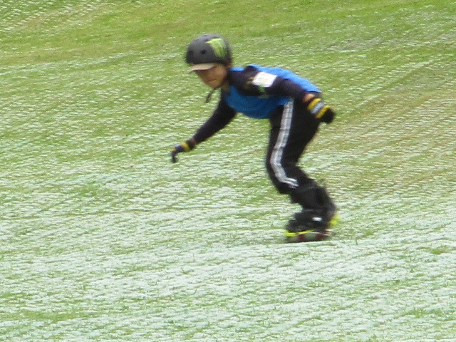 スノーボードオフトレ　大屋キャンプ場⑤