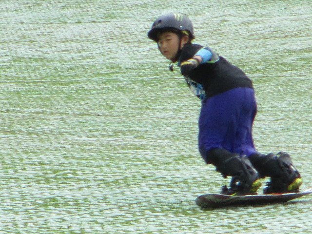 若杉高原大屋キャンプ場&スノーボードオフトレ2日目