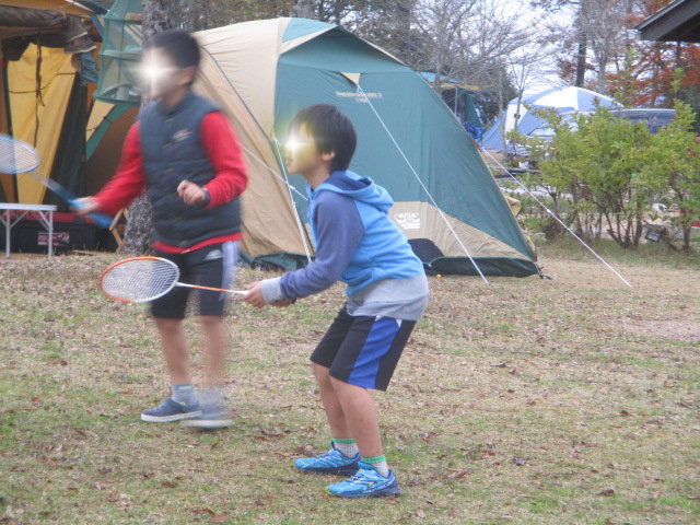 竜天キャンプ場3組で食べて飲んで...①