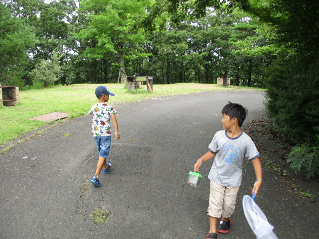 津黒高原キャンプ場　友達家族デイキャン⑥