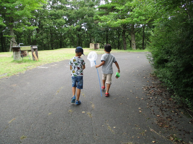 津黒高原キャンプ場　友達家族デイキャン⑥