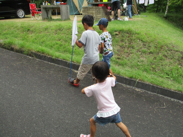 津黒高原キャンプ場　友達家族デイキャン⑥