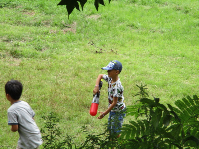 津黒高原キャンプ場　友達家族デイキャン⑥
