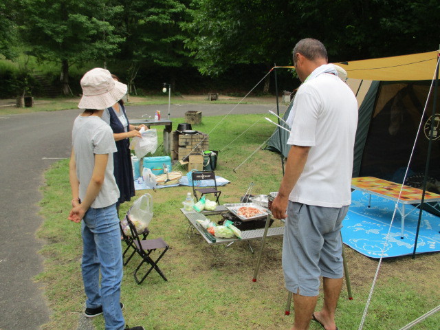 津黒高原キャンプ場　友達家族デイキャン⑥