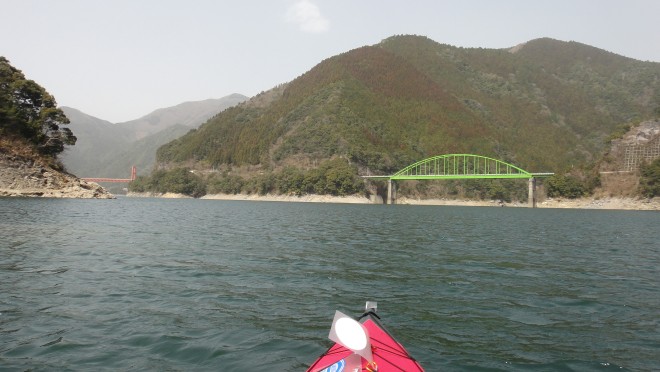 早明浦ダムの橋