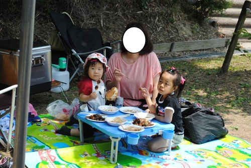 半田運動公園でバーベキュー！