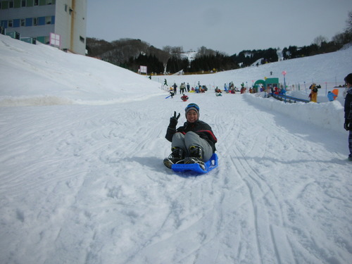 ホワイトピアたかすDE雪遊び～！