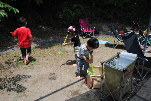 半田運動公園でバーベキュー！