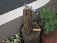 薪割り 2011/08/12 16:09:07