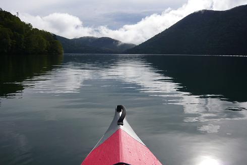 然別湖北岸野営場