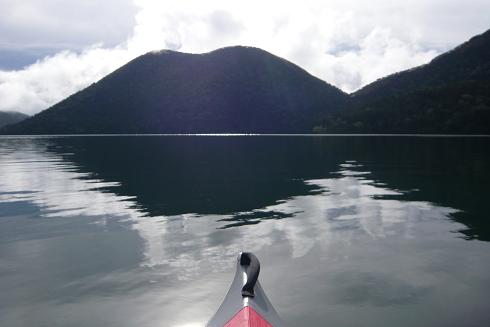 然別湖北岸野営場