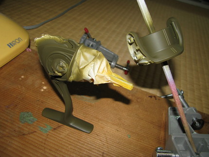 リール塗装