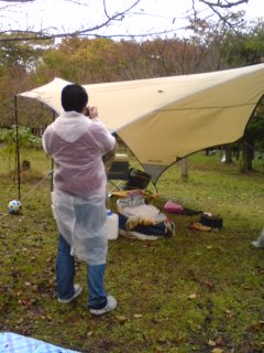 初滋賀県キャンプ in グリーンパーク山東 3日目