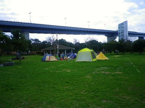 若洲海浜公園キャンプ場