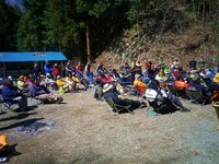 東日本応援キャンプin椿荘オートキャンプ場