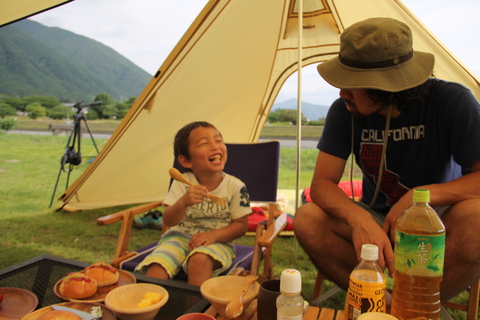 relax camp in 粕川　後編