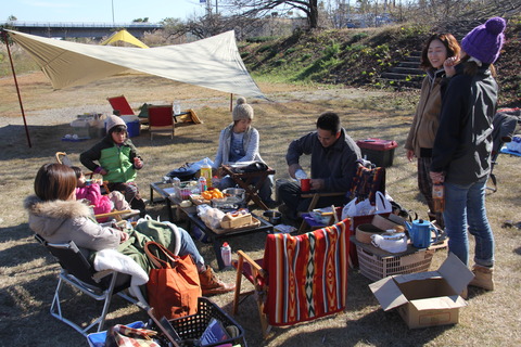 わいわいキャンプ　in　粕川　後編