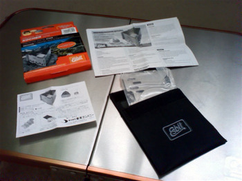 ESBIT　STAINLESS-STEEL SOLID FUEL STOVE