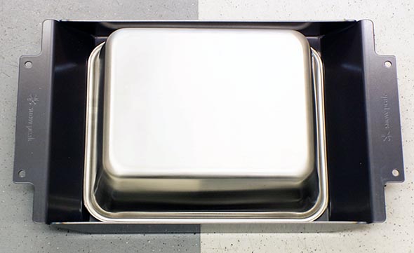 そろそろソロキャン グリルプレートハーフ深型用リッド