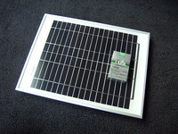 ミンコタ用サブバッテリーの充電、太陽電池編