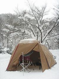 雪中キャンプレポ①