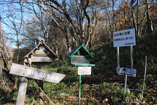 秋晴れの雁ヶ腹摺山と姥子山①