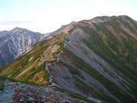 秋の白馬縦走②白馬大池～白馬岳～鑓温泉