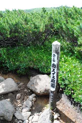 夏の北ア 三日目 高天原～雲ノ平