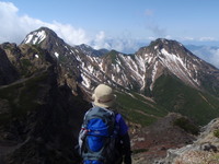 横岳　杣添尾根から②