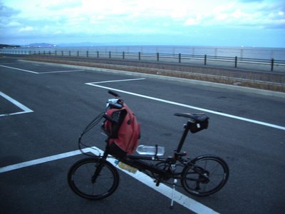小径車仲間と冬の淡路島１周ライド。