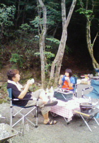 道志のキャンプ場です 2008/07/19 18:18:59