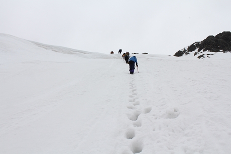 残雪期の涸沢に行ってきました～二日目